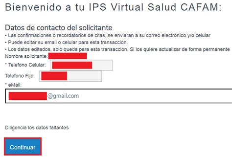 cafam citas en linea|Canales virtuales para citas médicas y más